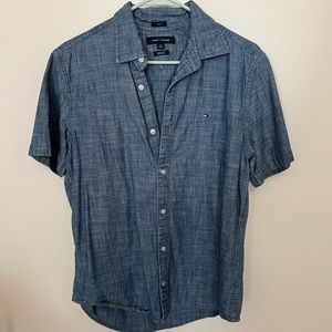 Men’s Tommy Hilfiger Slim fit Indigo Button Down